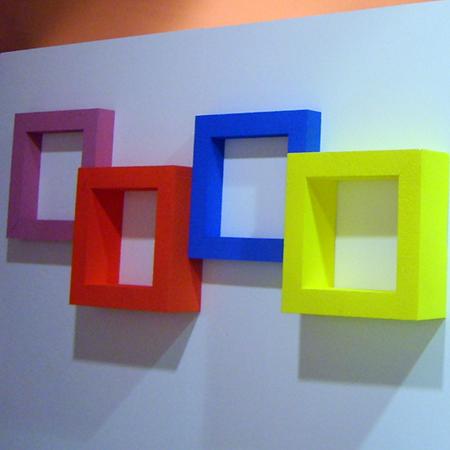 Set Cubi in Polistirolo da Muro