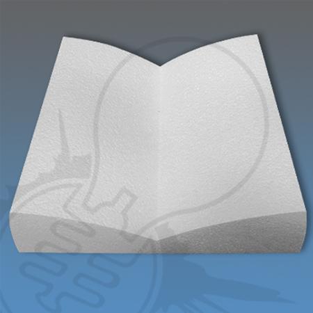 Base Torta a forma di Libro in Polistirolo