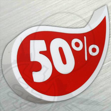 Set Scritta Saldi in Polistirolo