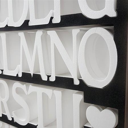 Espositore per Lettere in Polistirolo
