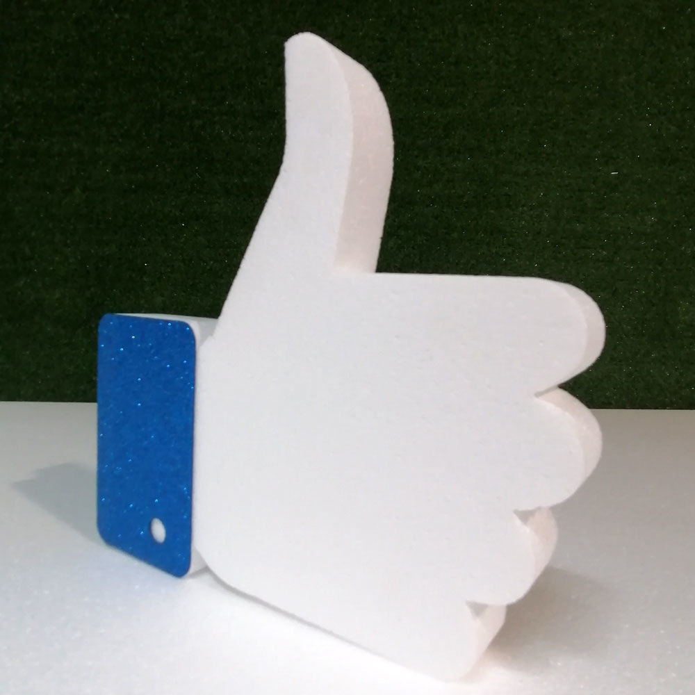 Facebook Emoji in Polistirolo