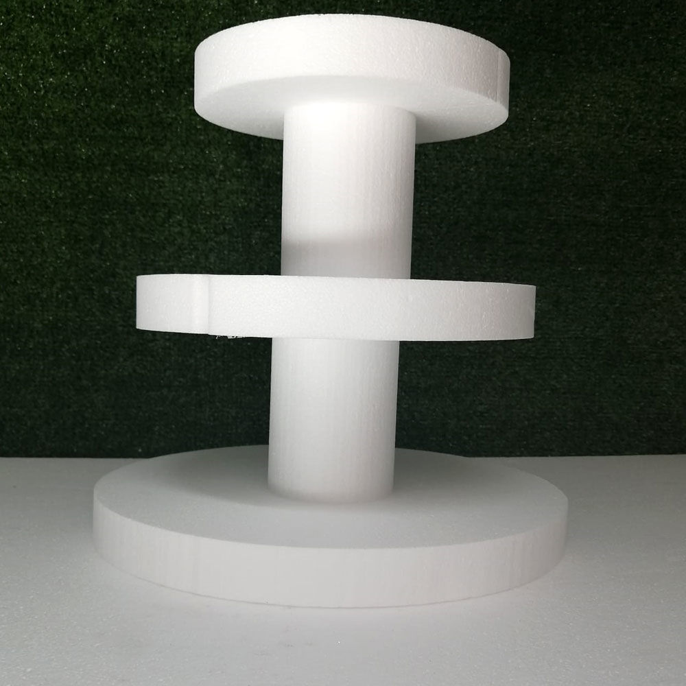 Alzata a 3 Livelli per torta in Polistirolo