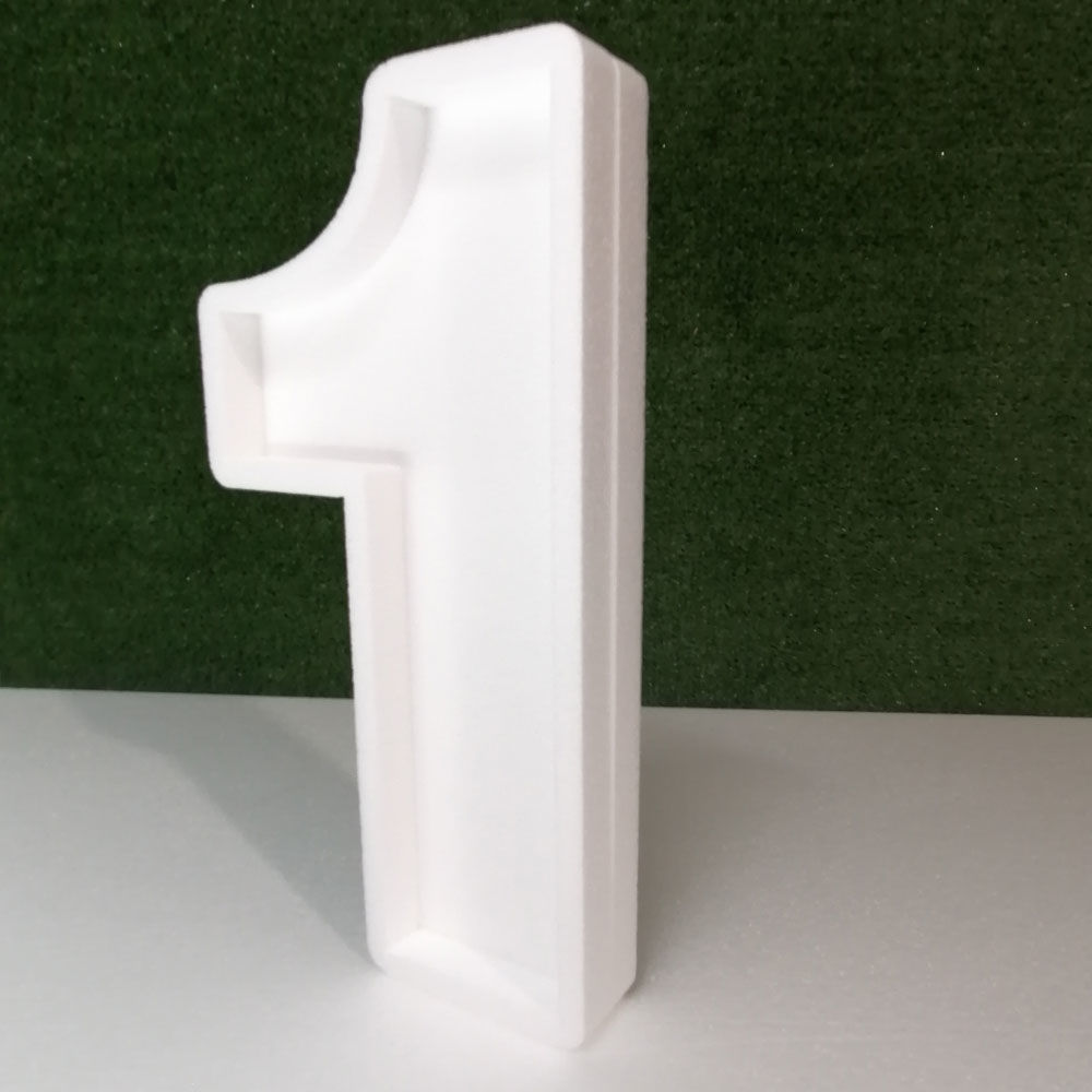 Numeri Portaconfetti in Polistirolo