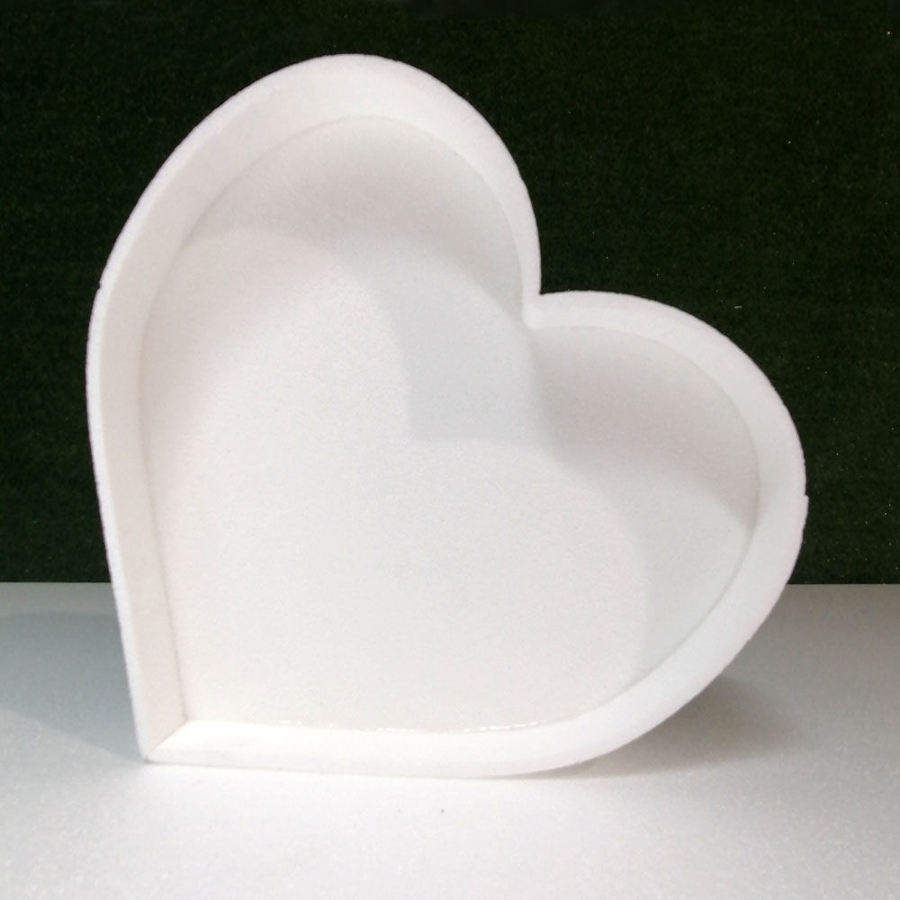 Porta Confetti in Polistirolo a forma di cuore