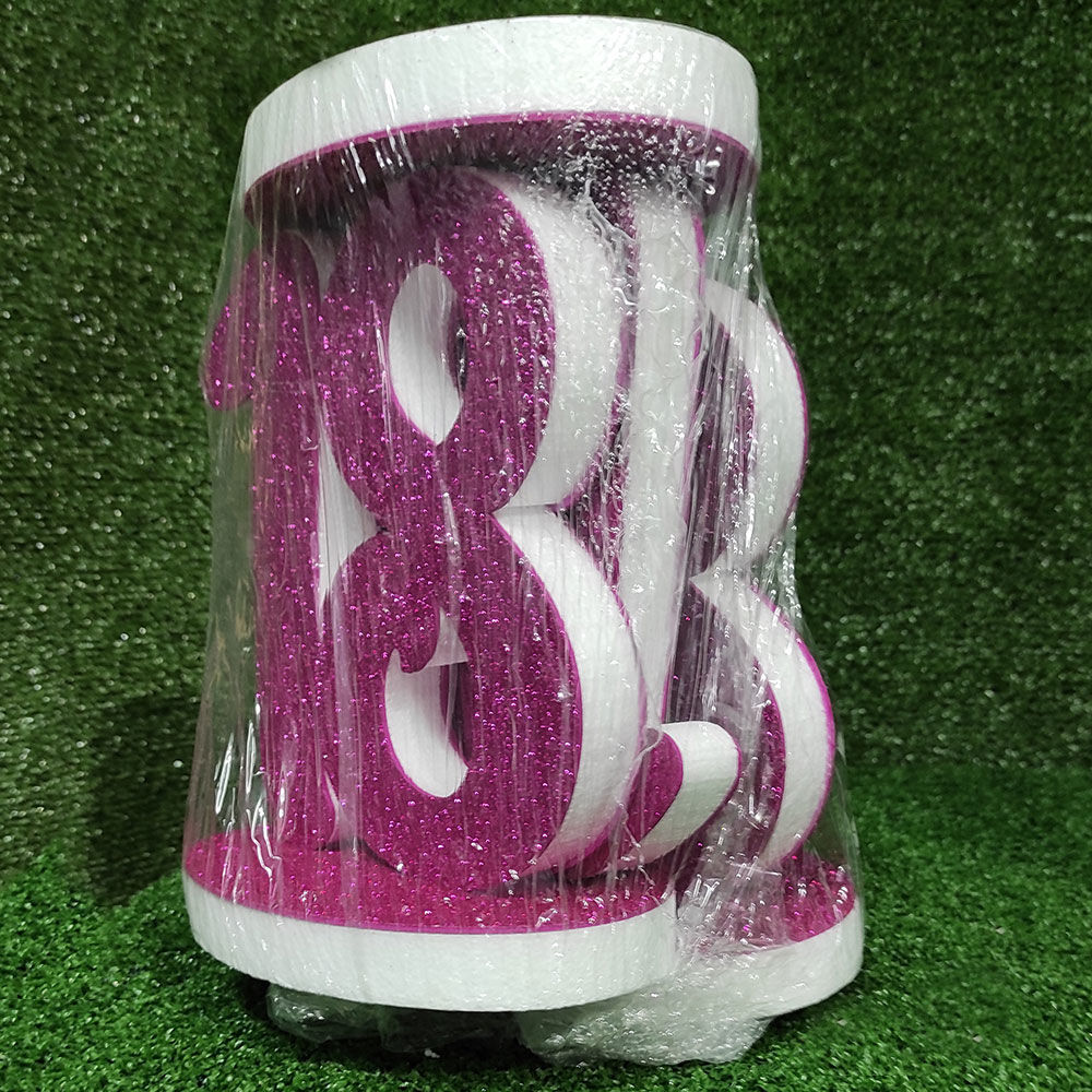 Numeri Deco colore standard in Polistirolo