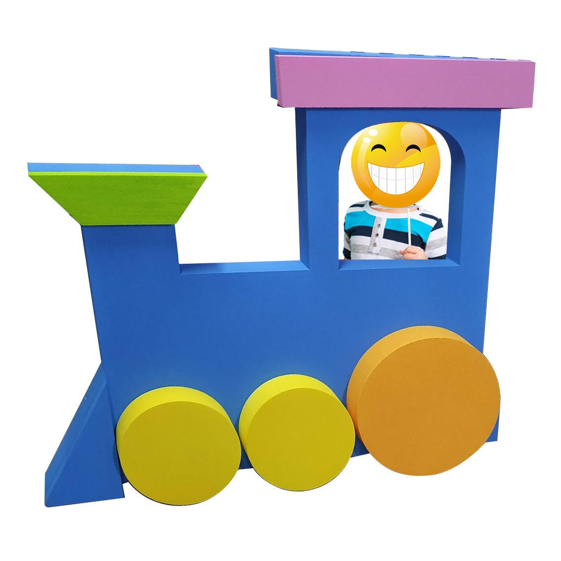 Trenino in Polistirolo per Photo booth