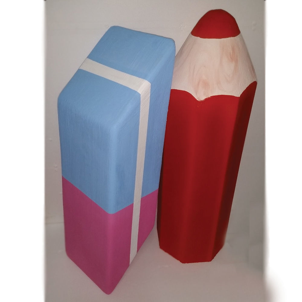 Set Matitona e Gomma in Polistirolo Verniciato