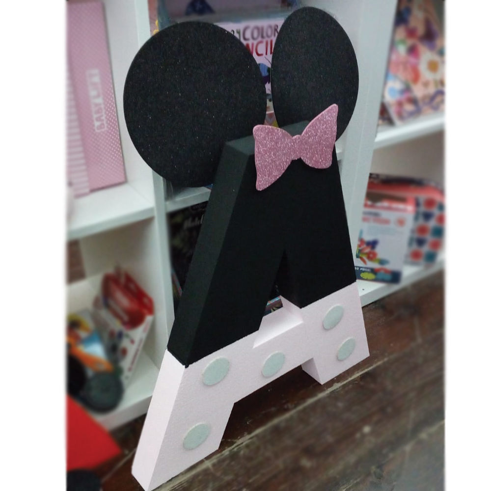 Lettere Alfabeto Stile Cartoon in Polistirolo