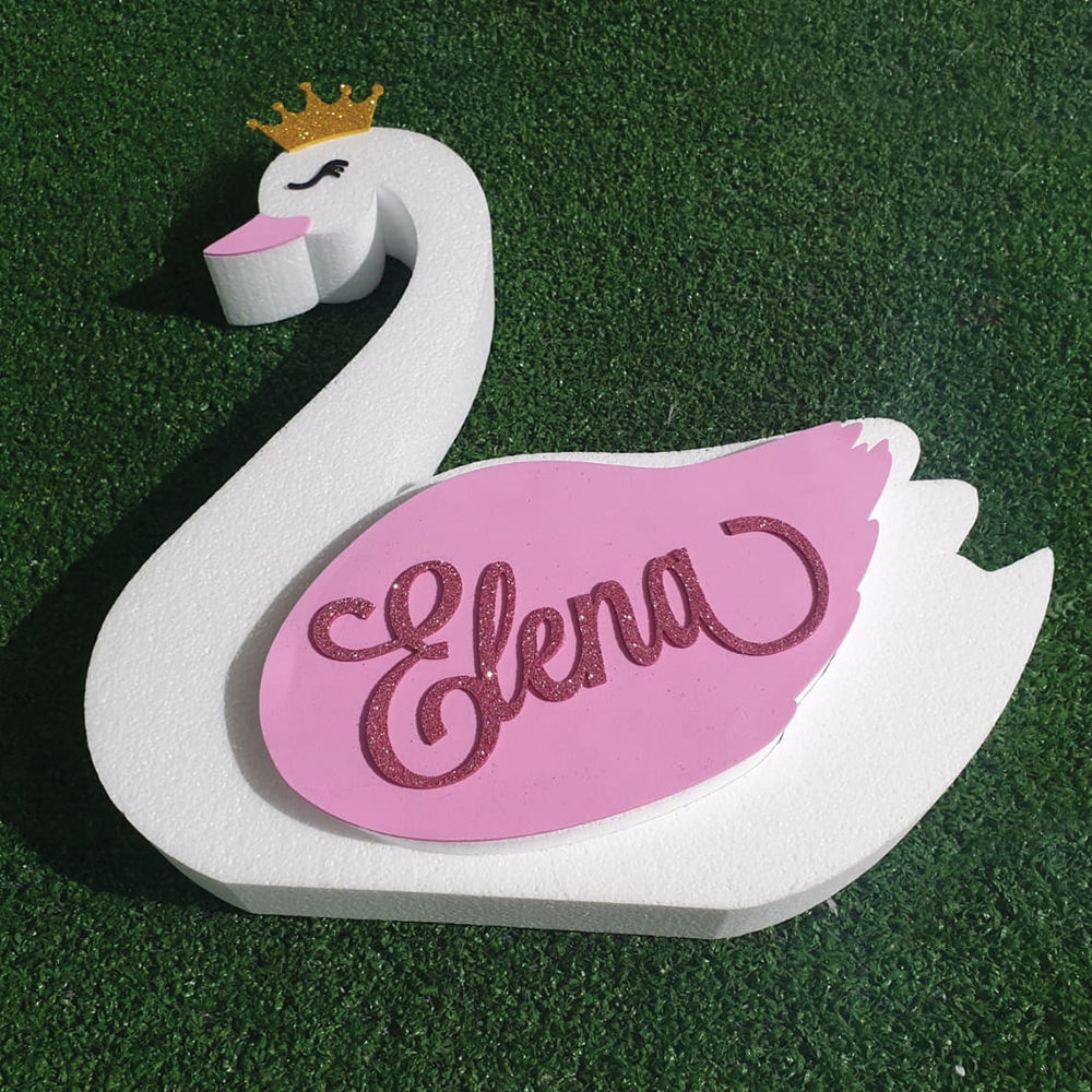 Porta Confetti Cigno in Polistirolo