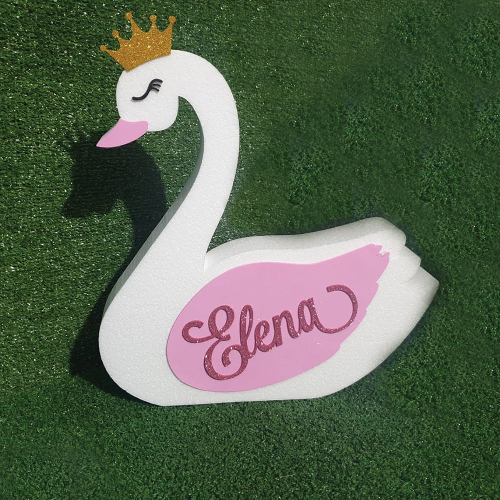 Porta Confetti Cigno in Polistirolo