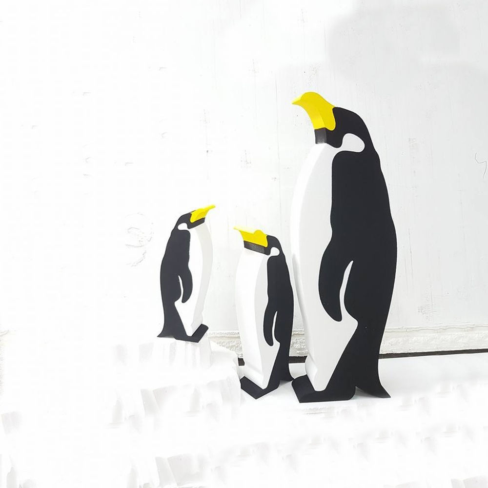 Set Pinguini Puzzle con Ghiaccio in Polistirolo