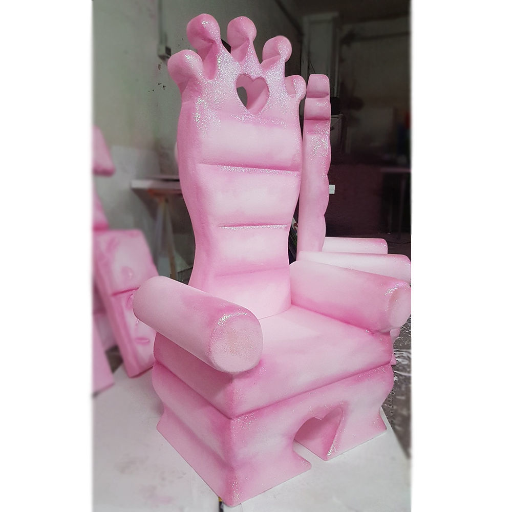 Trono per Principesse in Polistirolo
