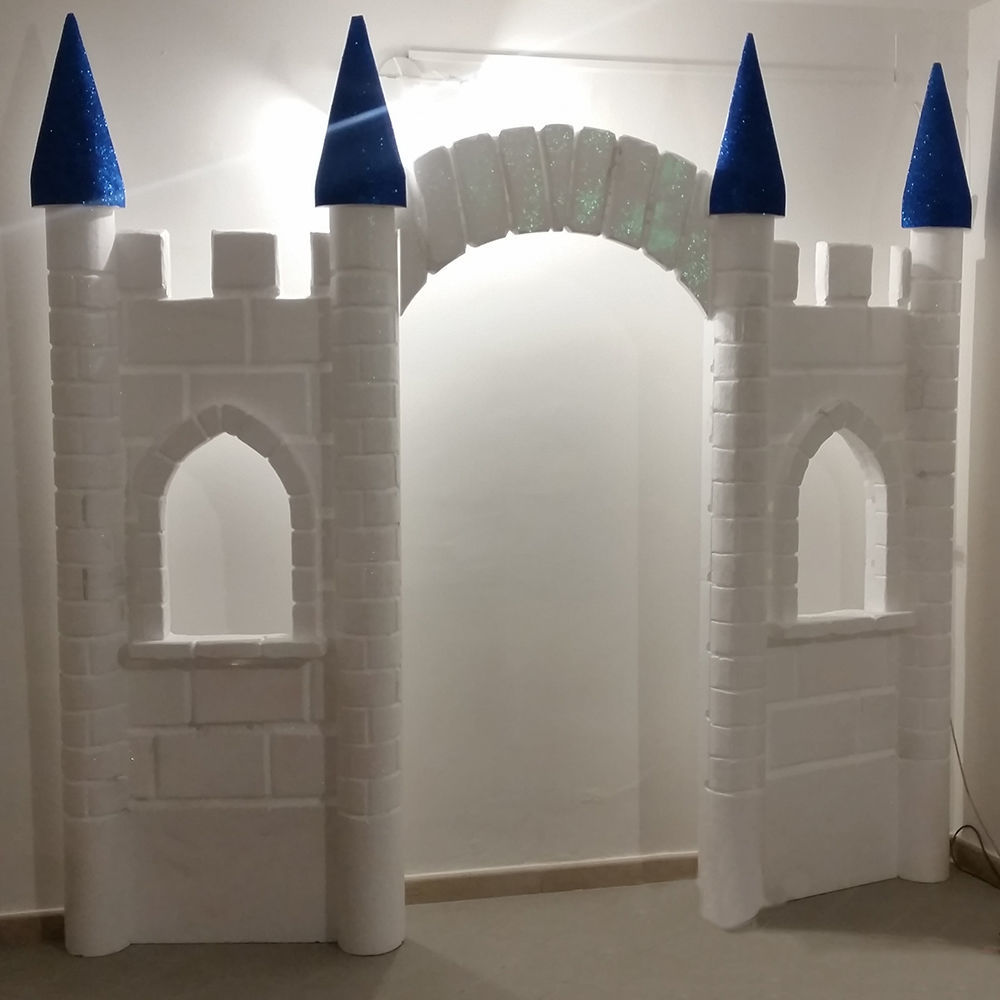 Castello in Polistirolo Verniciato