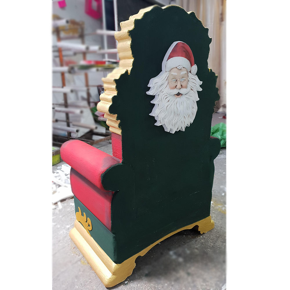 Trono di Babbo Natale in Polistirolo