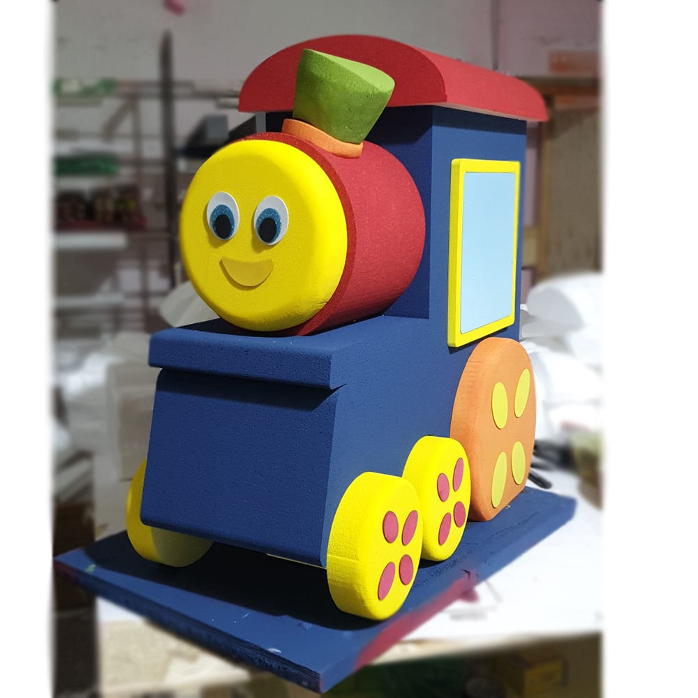 Trenino in Polistirolo Colorato 2