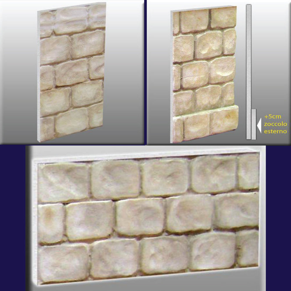 Muro Finta Roccia in Polistirolo