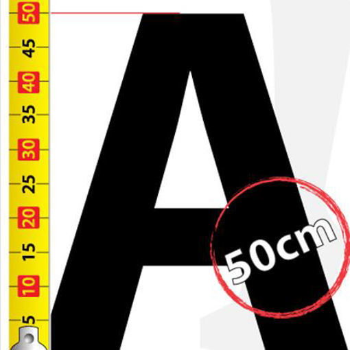 Lettere 3D Contornate in Polistirolo