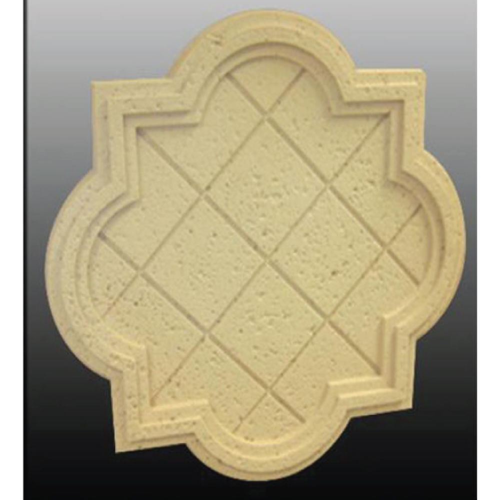 Rosone in Finta Pietra in Polistirolo cm. 50x50