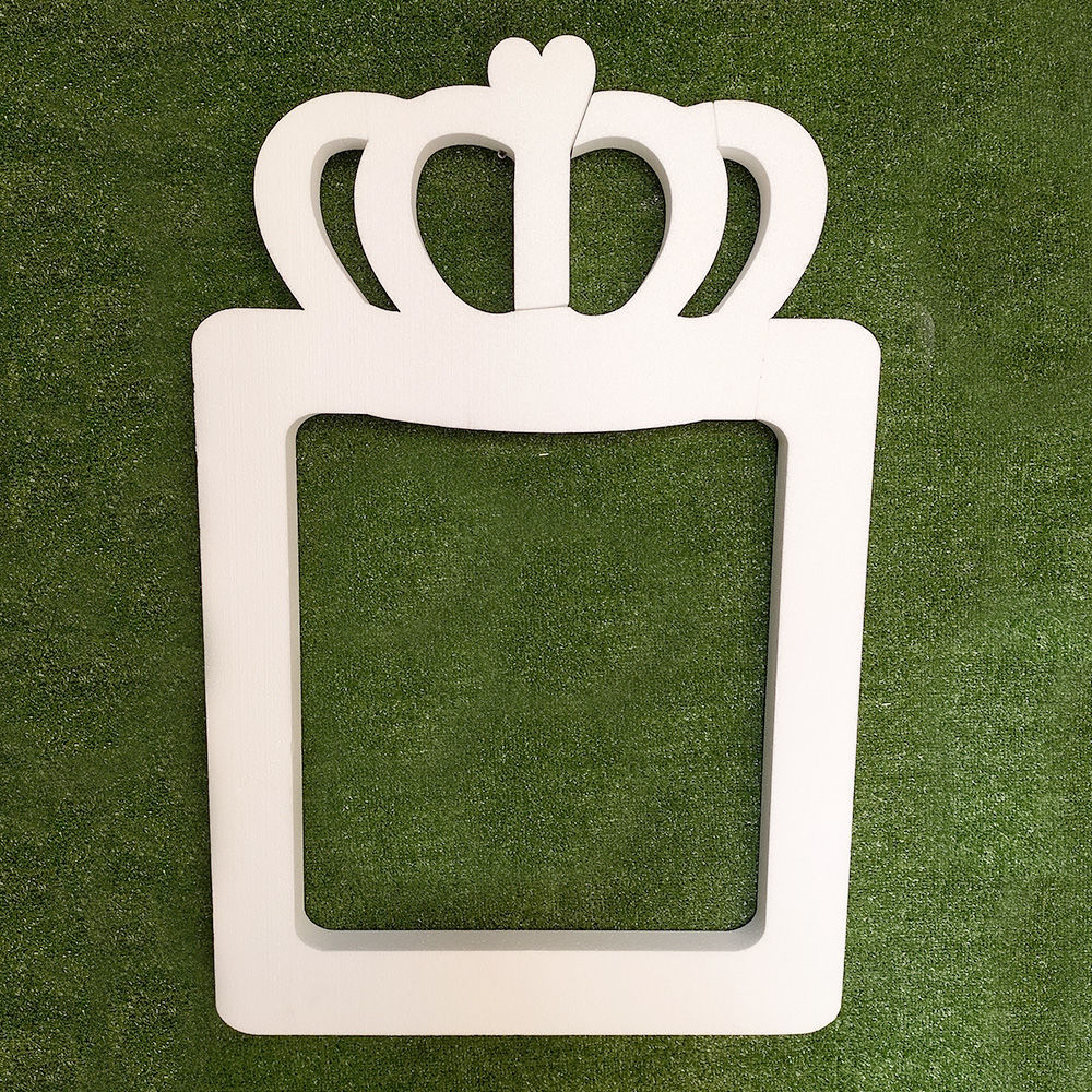 Photo Booth con Corona in Polistirolo