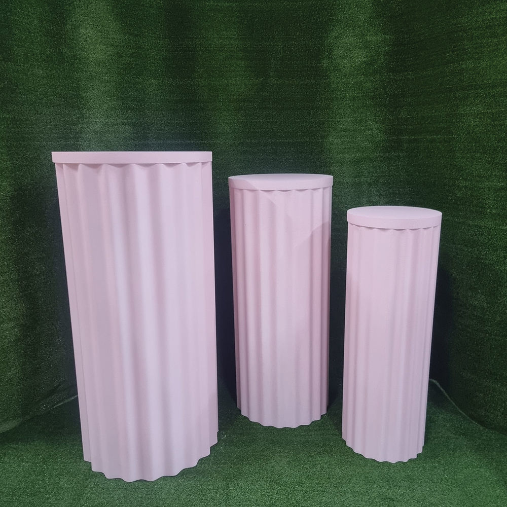 Cilindri Impilabili Plissettati in Polistirolo