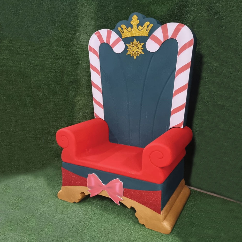 Trono in Polistirolo Natalizio