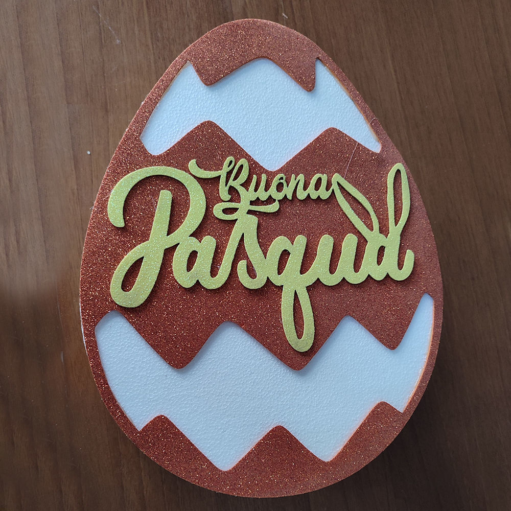 Uovo Personalizzato in Polistirolo Porta Golosità